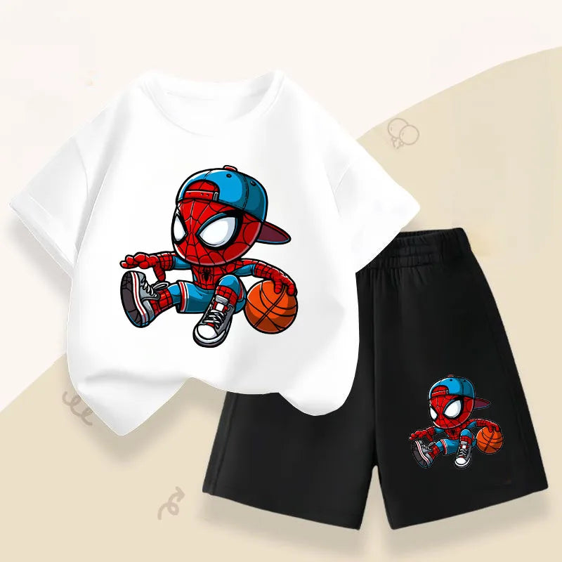 Spiderman boys summer set